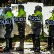 Seven people were killed and hundreds injured in rioting in the Colombian capital Bogota