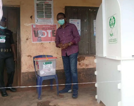 Impeached speaker casts his vote. (TheCable