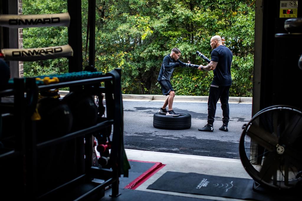 Walton hopes to box (and flip) at the 2024 Olympics in Paris.