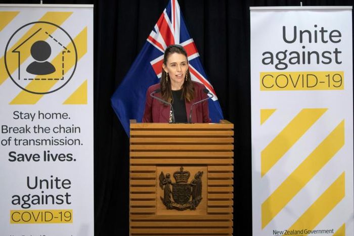 New Zealand's Prime Minister Jacinda Ardern said she had only considered the election 'in passing' as she deals with the COVID-19 crisis
