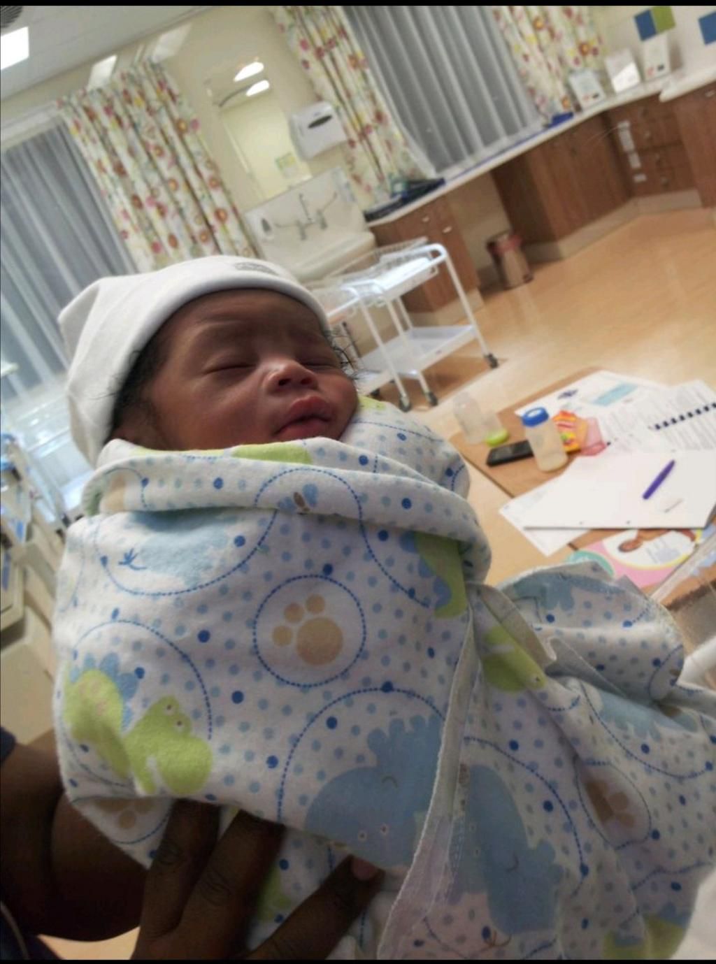 Woman narrates how she gave birth on the same day she found out she was pregnant. [Twitter/@LNdlungwane]