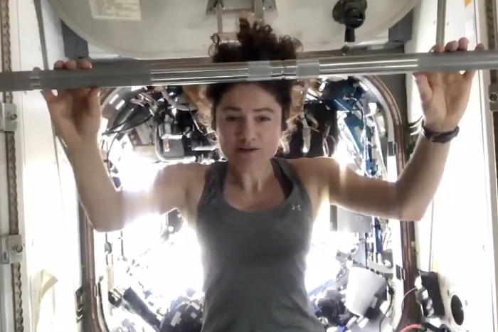 Here's How Astronauts Aboard the ISS Work Out