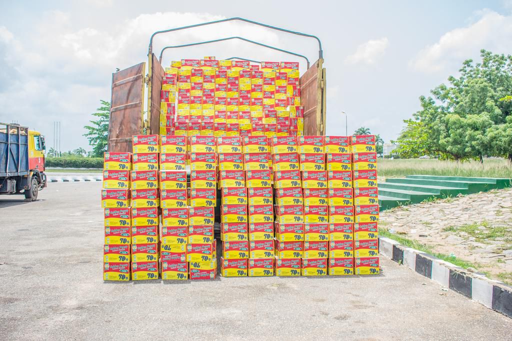 Ogun: The yellow and green trucks circling Nigeria: Flour Mills of Nigeria continues to feed the nation amidst the Coronavirus pandemic