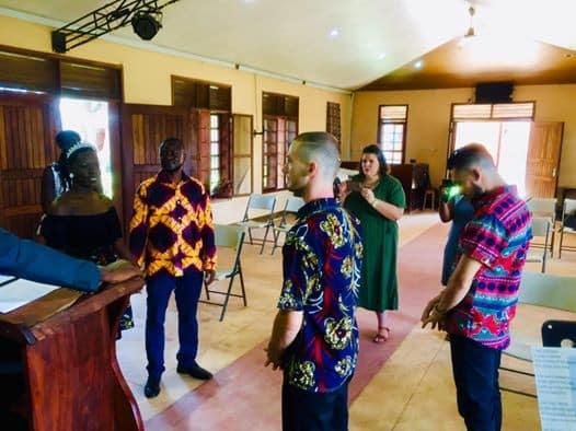 Couple trek home after a simple COVID-19 wedding, pastor arrives  on a bicycle (photos)