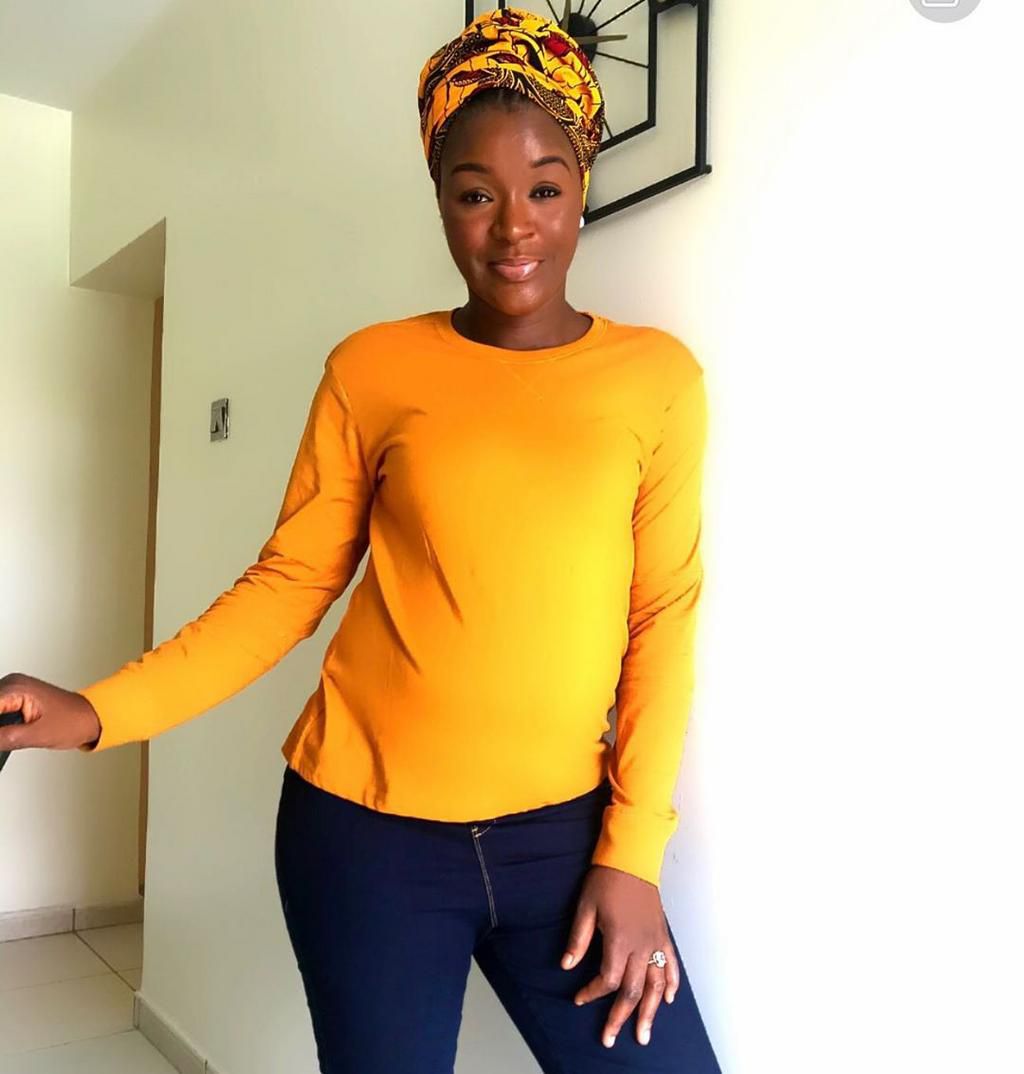 Chacha Eke Faani is expecting her fourth child [Instagram/ChachaEkeFaani]