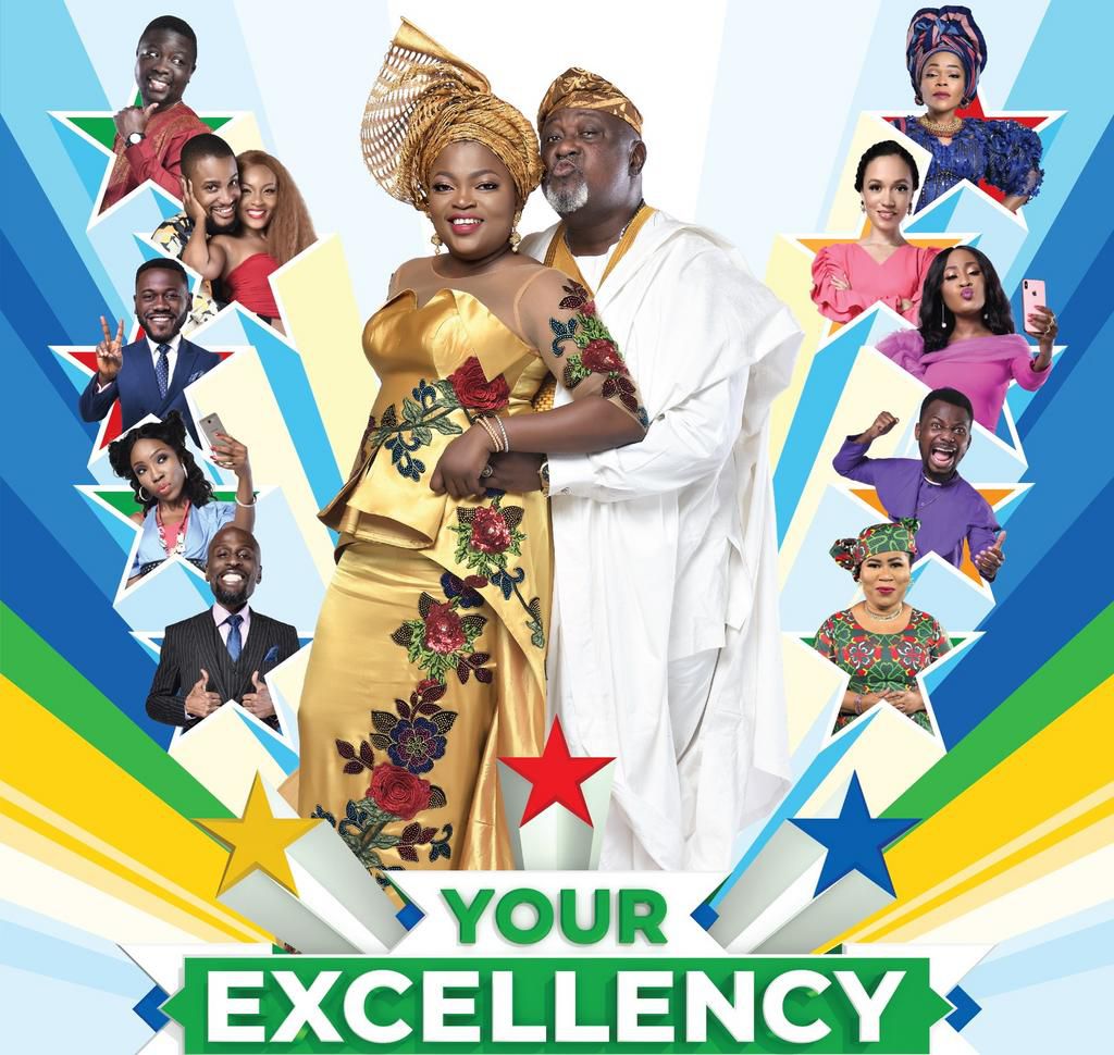 Funke Akindele-Bello's 'Your Excellency' is scheduled for a December 2019 release. [EbonyLife Films]