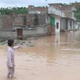 Water submerged streets and washed into houses in Rawalpindi city, next to the capital, after heavy rain caused rivers to overflow. Large swathes of Pakistan have been hit by flooding in recent weeks