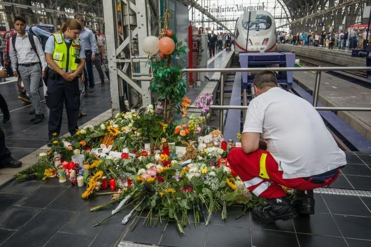 People left flowers at a makeshift memorial in the days after the eight-year-old was killed