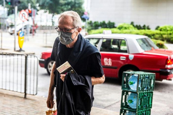 Photographer Marc Progin, 74, pleaded not guilty to "abetting public disorder"