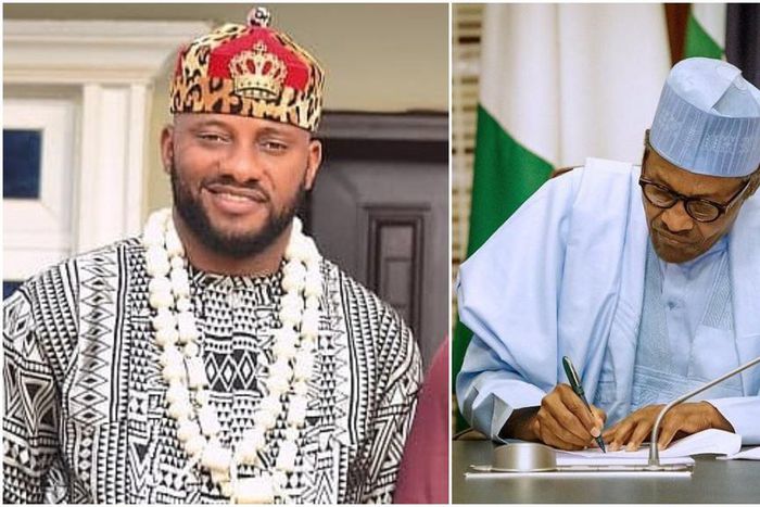 The president will be expected to give Nigerians an update on his government's efforts towards containing the spread of the coronavirus in Nigeria. [Instagram/MuhammaduBuhari] [Instagram/YulEdochie]