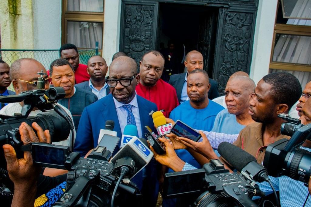 Governor Godwin Obaseki apologises to aggrieved APC aspirants in Edo  [Twitter/@GovernorObaseki]