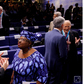 World Bank President David Malpass talks to Ngozi Okonjo-Iweala, former Finance Minister of Nigeria, during a conference entitled "Bretton Woods: 75 years later" in Paris, France, July 16, 2019. REUTERS/Philippe Wojazer/File Photo