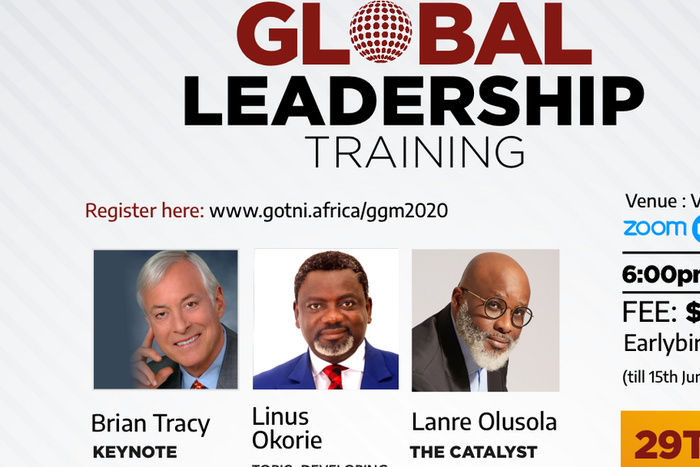 Brian Tracy, George Fraser, Lanre Olusola and other experts to headline GOTNI Global Leadership Masterclass