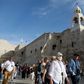 Crowds were eager to enter as the Church of the Nativity reopened n Bethlehem