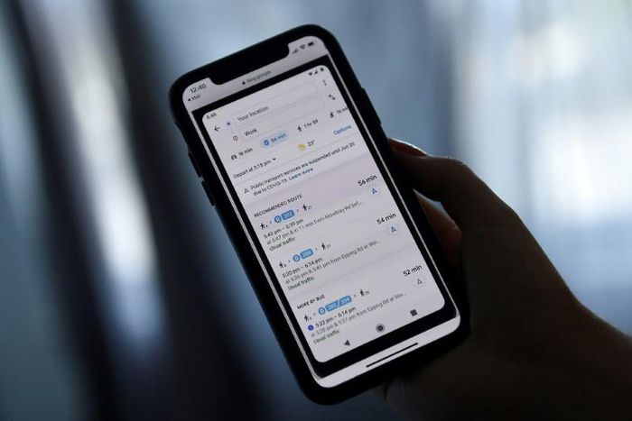 A new version of Google's mapping service will display pandemic-related transit alerts