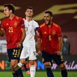 Mikel Oyarzabal (L) pounced on a horror slip by Swiss captain Granit Xhaka to seal a 1-0 victory for Spain in the Nations League