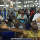 A service at a Pentecostal church on New Year's Day in Lagos, Nigeria, in 2014 [PIUS UTOMI EKPEI/AFP/Getty Images]
