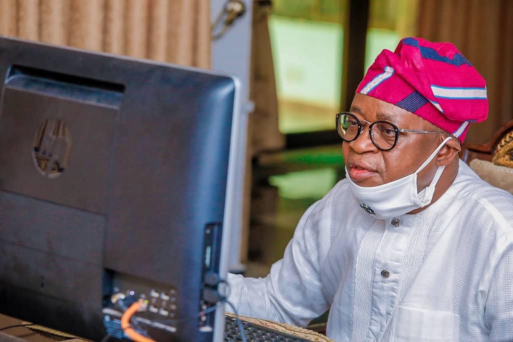 Osun state Governor, Gboyega Oyetola. [Twitter/@GboyegaOyetola]