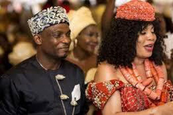 Monalisa Chinda and husband, Victor Tonye Coker [KemiFilani]