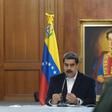 Venezuela's President Nicolas Maduro meeting with members of the military in Caracas on May 4, 2020 after an alleged "invasion" by  mercenaries