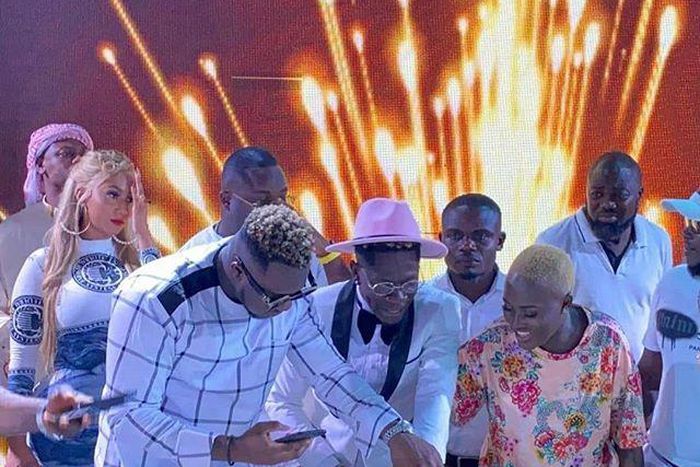 Shatta Wale all white birthday bash