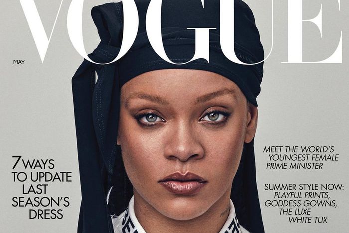 Rihanna covers British Vogue's May 2020 issue [Vogue]
