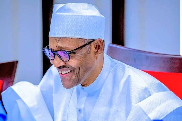 President Muhammadu Buhari. [Twitter@BashirAhmaad]