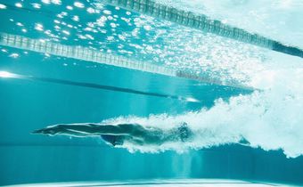 Swimming helps