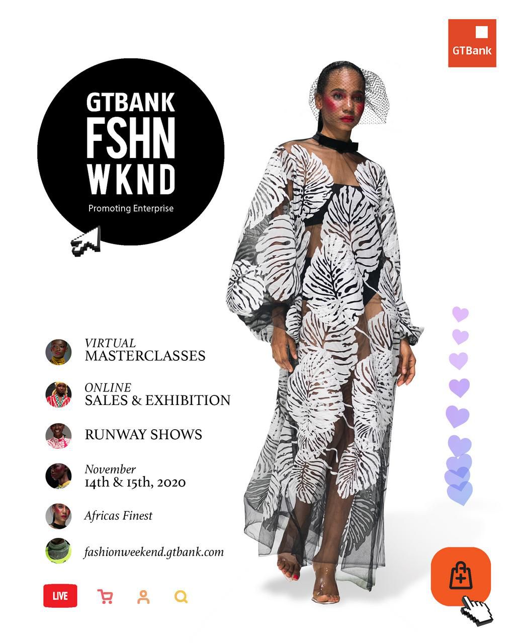 GTBank Fashion Weekend returns for the 5th year, holds Nov. 14 - 15