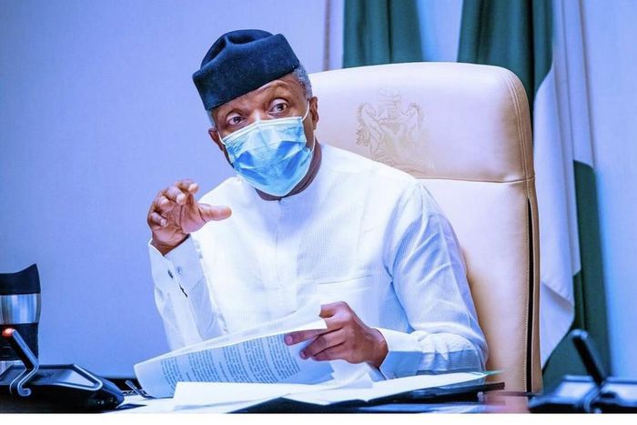 Vice President Yemi Osinbajo. [Twitter/@NGRPresident]