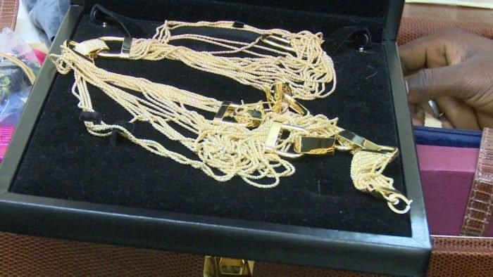 Jewellery seized from former minister, Diezani Alison-Madueke [EFCC]