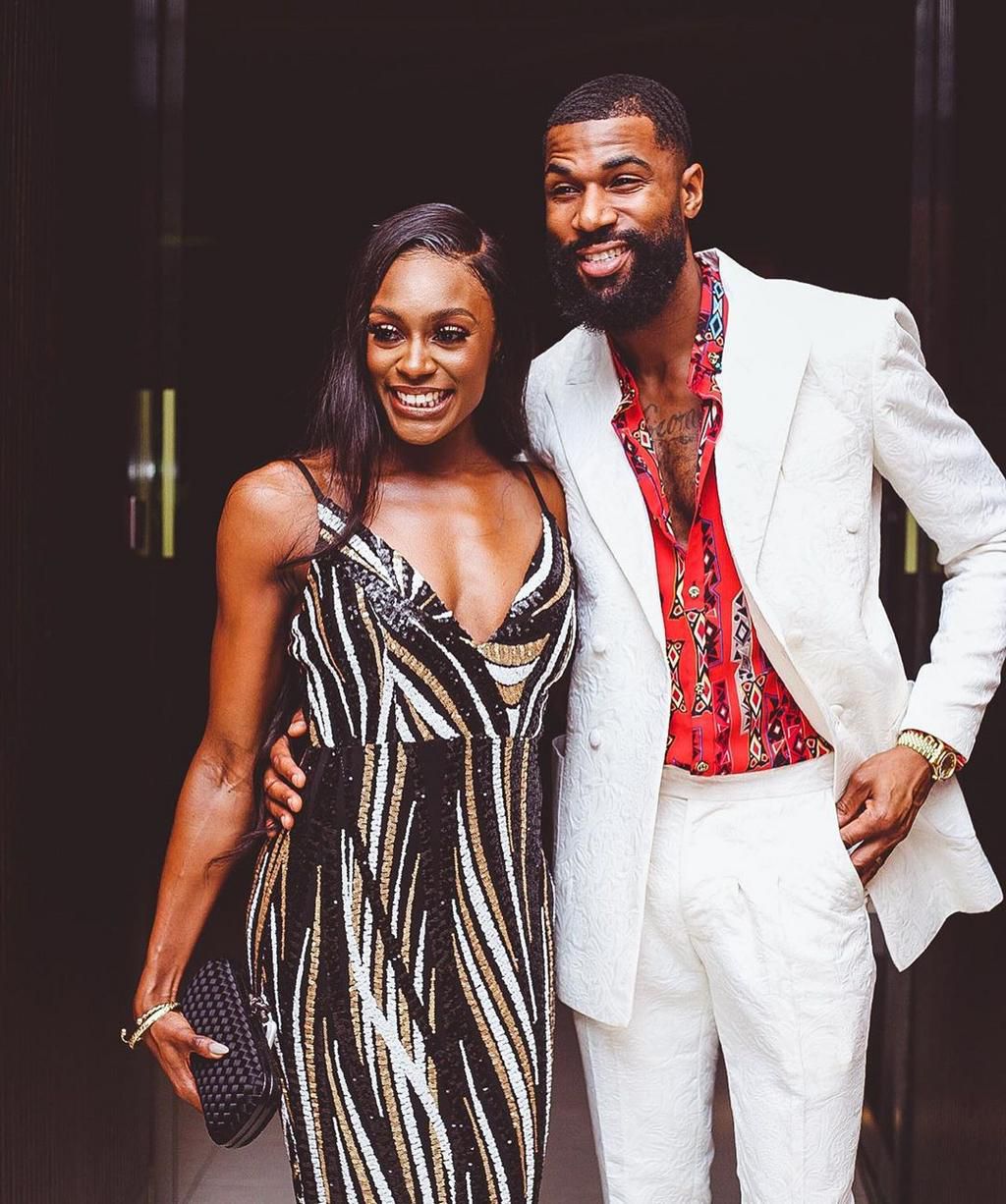 Mike Edwards and wife, Perri [Instagram/Aireyys]