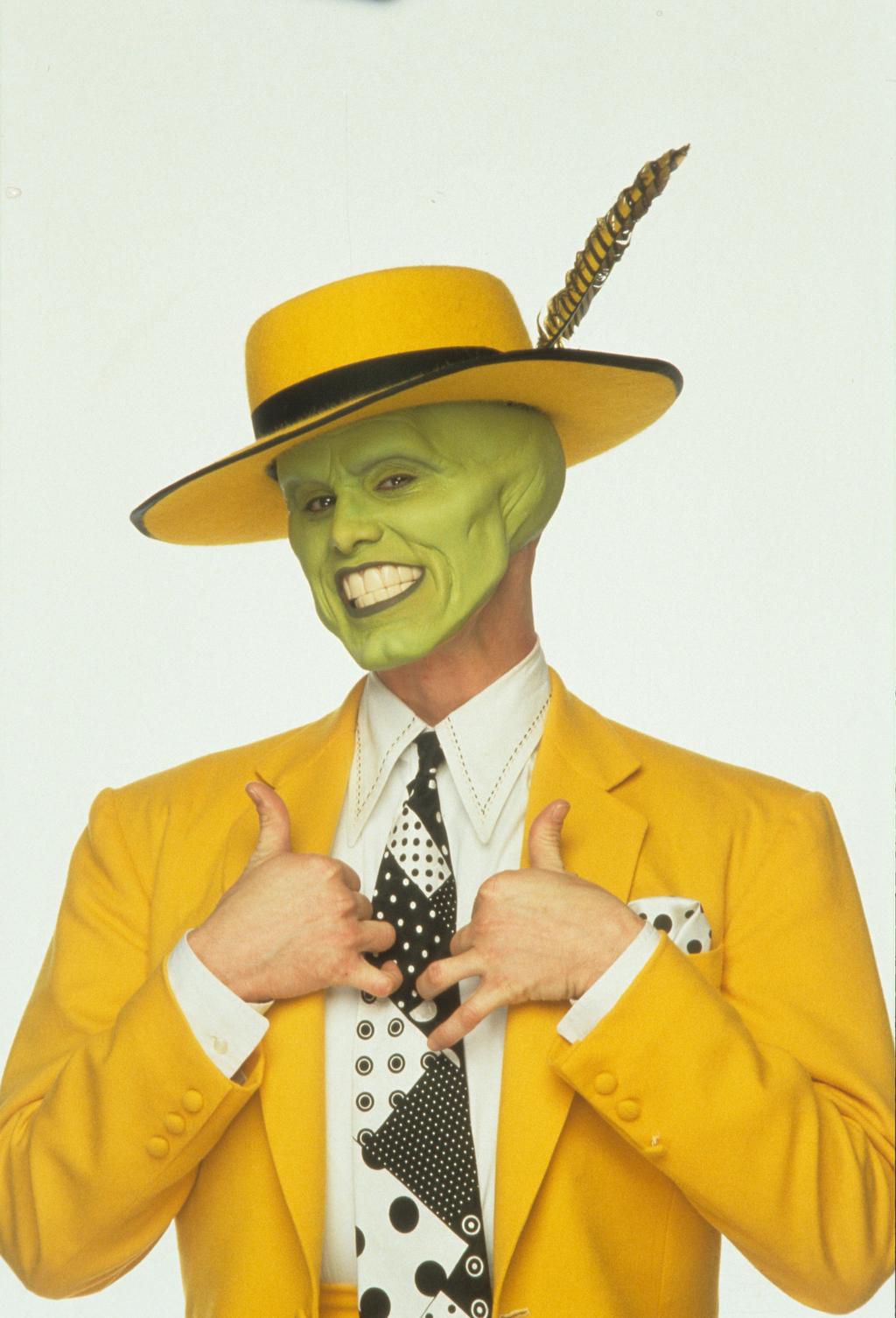 Carrey as Stanley Ipkiss in 1994s The Mask. The year would prove to be Carreys Hollywood breakout.