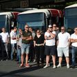 Many bus drivers in Bayonne, France, have refused to work since the vicious attack on a colleague last Sunday.