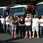 Many bus drivers in Bayonne, France, have refused to work since the vicious attack on a colleague last Sunday.