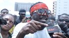 Nigerian celebrities gather at the Lekki toll gate for the #EnSars protest [PULSE]