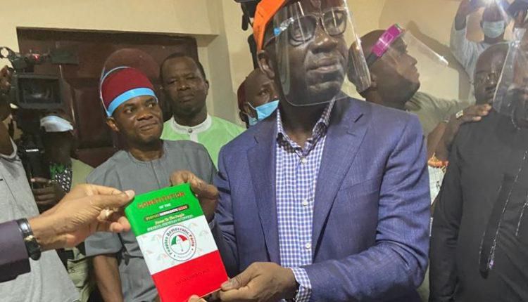 PDP grants waiver to Godwin Obaseki and also shifts primaries to June 25. (Twitter/GovWike)