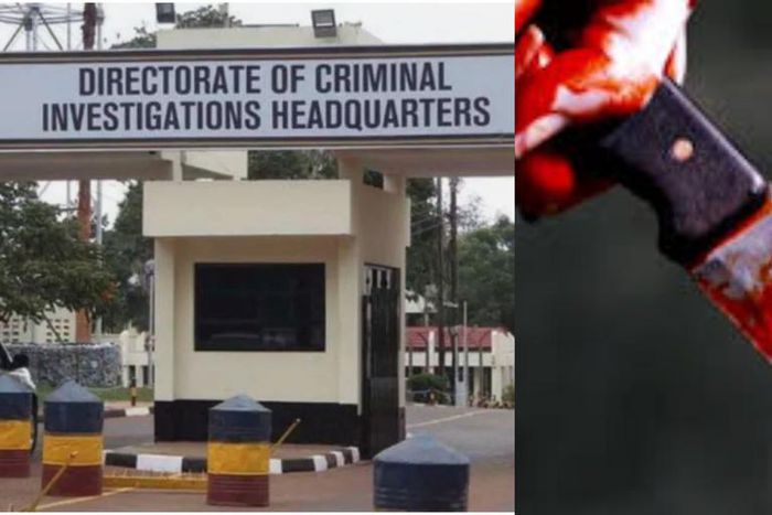 Motorcycle thief cuts his throat open in front of police to avoid arrest