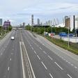 Some normally crammed roads have been deserted during the UK lockdown
