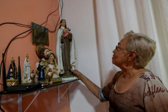 Maria Nunes Sinimbú, 76, a retired school teacher Manaus, Brazil, has lost three of her 12 children and two other family members to COVID-19
