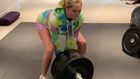 Watch Kate Upton Crush the Landmine Deadlift