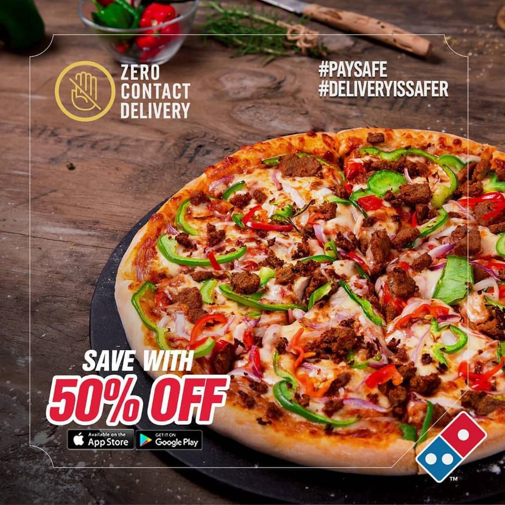 Domino's Pizza, Cold Stone Creamery and Pinkberry Yoghurtis spreading smile with amazing deals this May!