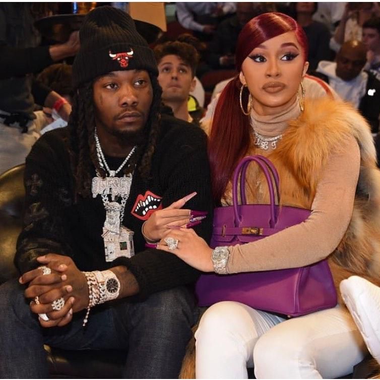 According to PageSix, the rapper says she misses her family and is unable to get it on with her husband, Offset. [Instagram/IamCardiB]