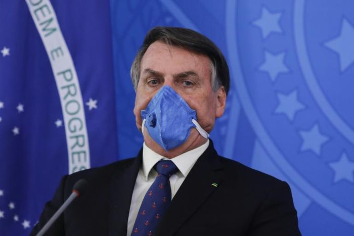 Brazilian president Jair Bolsonaro shared videos showing him flouting his government's social distancing guidelines
