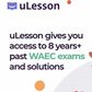 uLesson App – Helping students crack WAEC exams