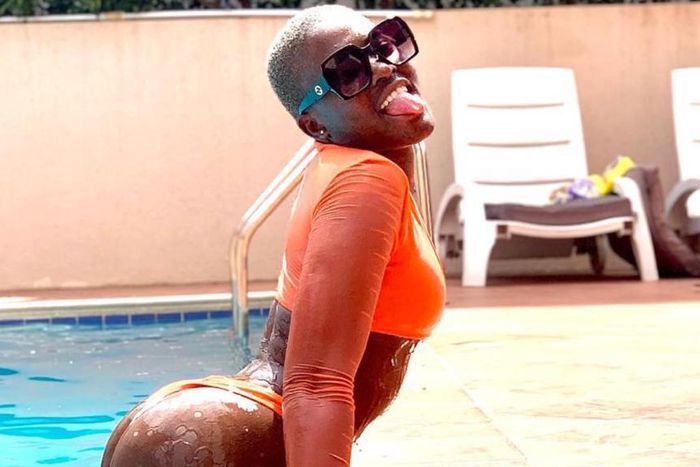 Fella Makafui bikini photo