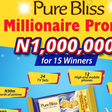 Pure Bliss to crown 15 lucky millionaires in a Brand-New Consumer Promotion