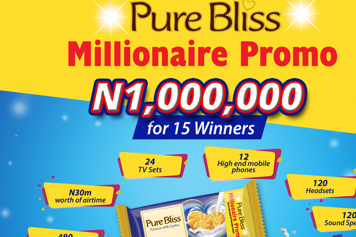 Pure Bliss to crown 15 lucky millionaires in a Brand-New Consumer Promotion