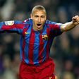 Henrik Larsson scored 22 goals for Barcelona, including one in the league against Alaves in January 2006