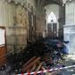 Artefacts and paintings were lost in the fire, as well as the 17th century organ -- a star attraction of the cathedral